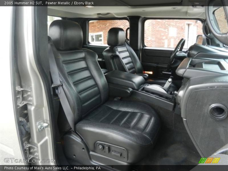 Pewter Metallic / Ebony Black 2005 Hummer H2 SUT