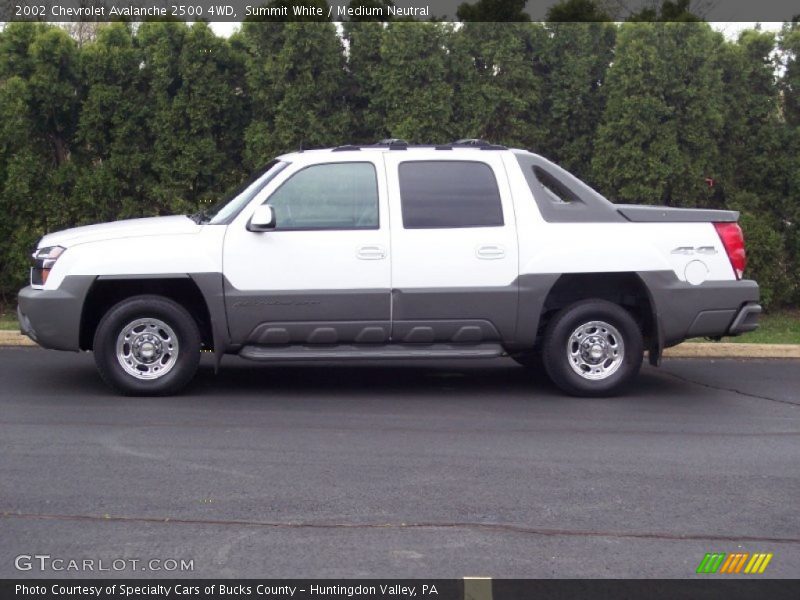  2002 Avalanche 2500 4WD Summit White