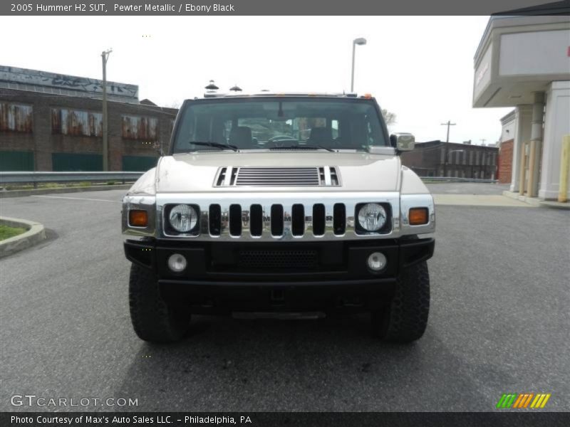 Pewter Metallic / Ebony Black 2005 Hummer H2 SUT