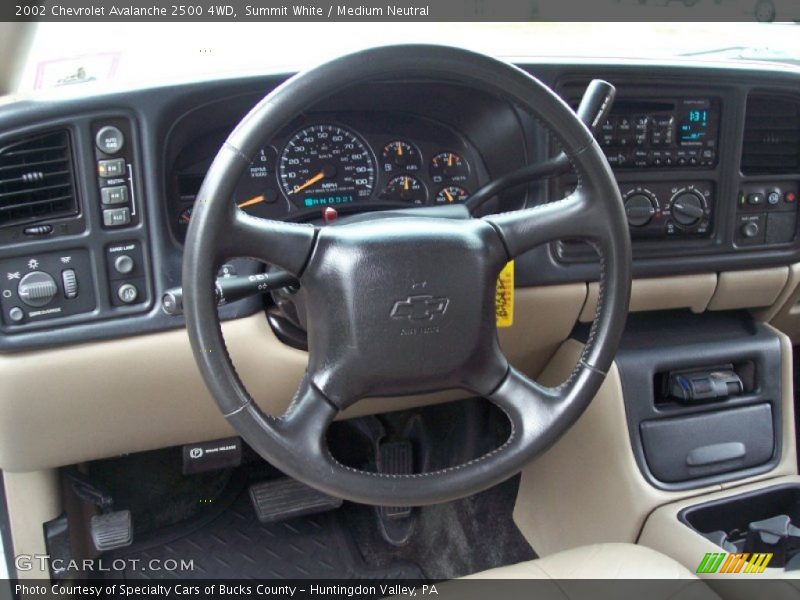  2002 Avalanche 2500 4WD Steering Wheel