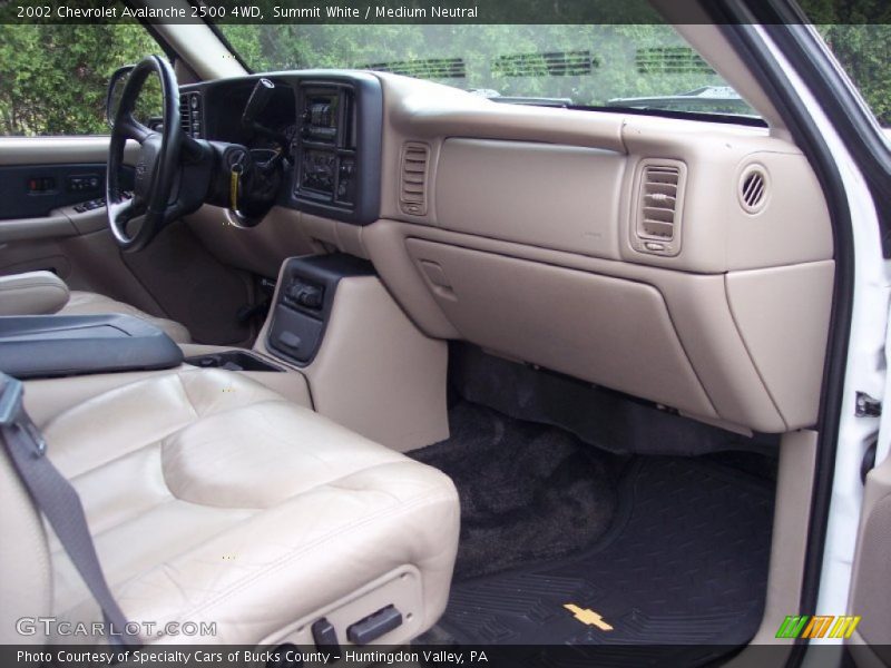 Dashboard of 2002 Avalanche 2500 4WD