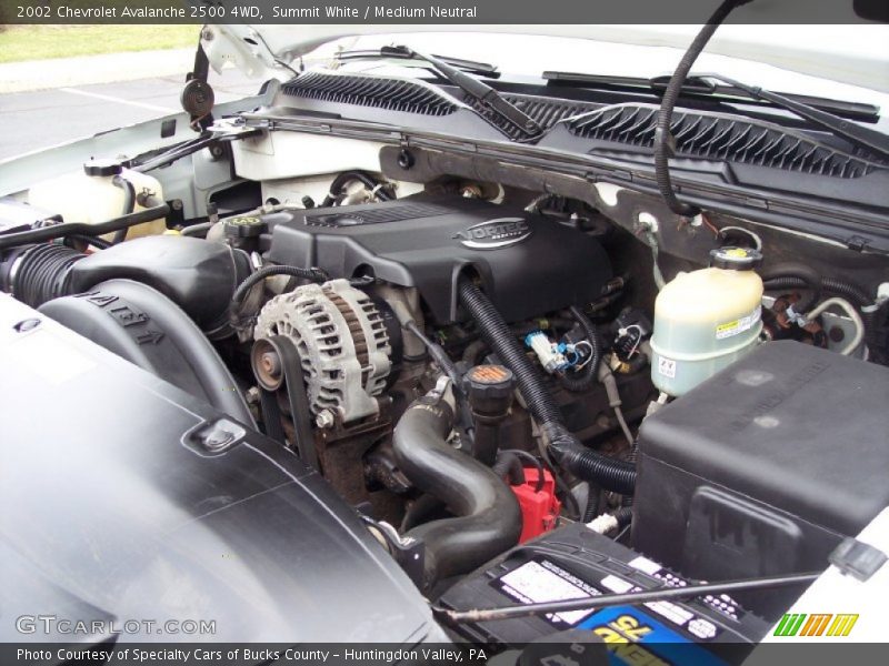  2002 Avalanche 2500 4WD Engine - 8.1 Liter OHV 16-Valve Vortec V8
