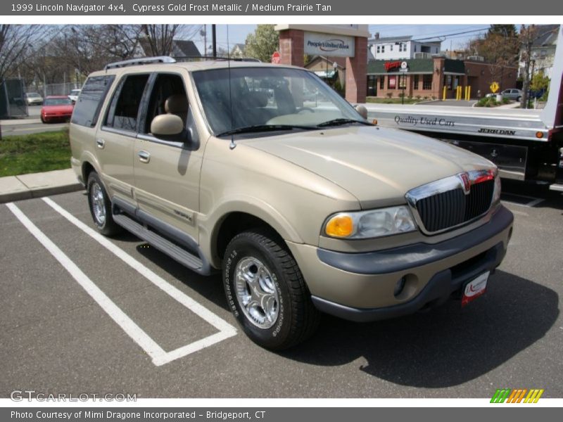 Cypress Gold Frost Metallic / Medium Prairie Tan 1999 Lincoln Navigator 4x4