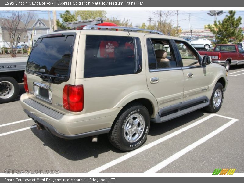 Cypress Gold Frost Metallic / Medium Prairie Tan 1999 Lincoln Navigator 4x4