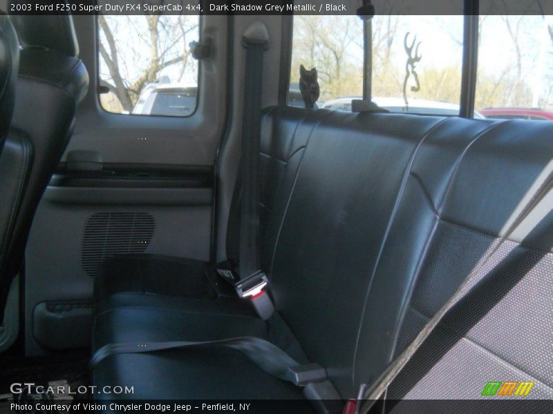 Dark Shadow Grey Metallic / Black 2003 Ford F250 Super Duty FX4 SuperCab 4x4