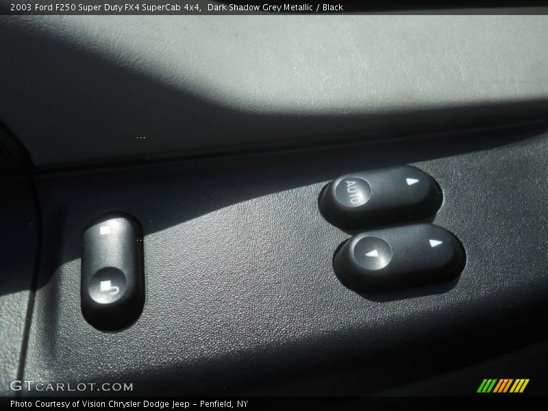 Dark Shadow Grey Metallic / Black 2003 Ford F250 Super Duty FX4 SuperCab 4x4