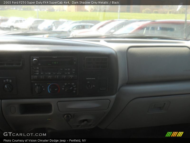 Dark Shadow Grey Metallic / Black 2003 Ford F250 Super Duty FX4 SuperCab 4x4