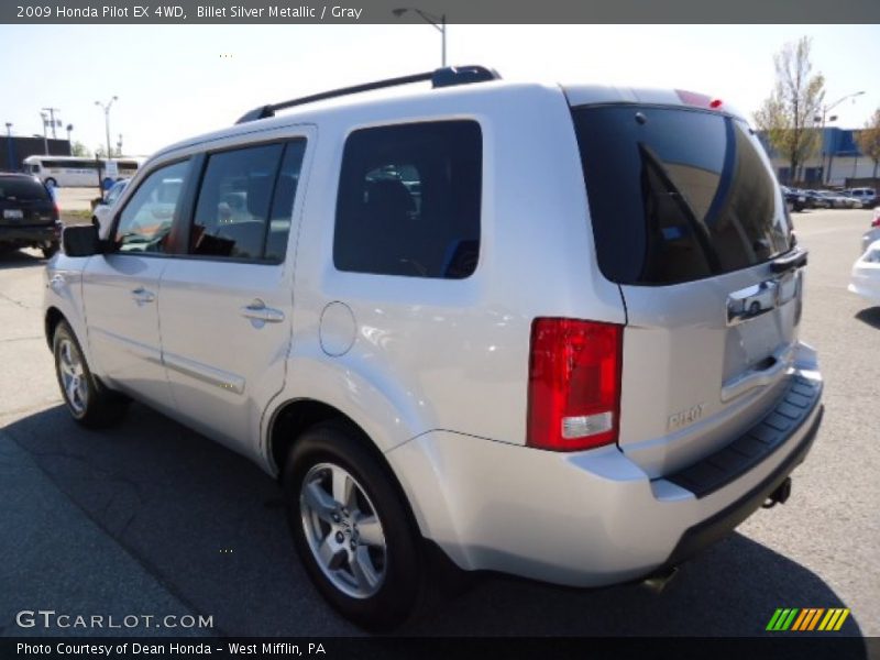 Billet Silver Metallic / Gray 2009 Honda Pilot EX 4WD