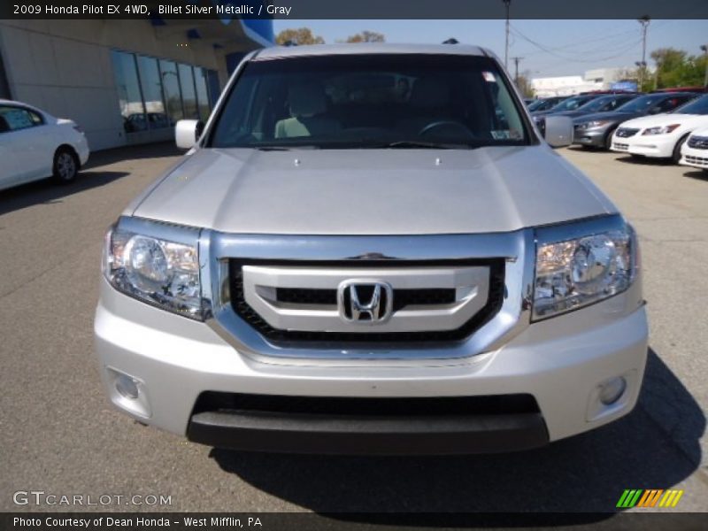 Billet Silver Metallic / Gray 2009 Honda Pilot EX 4WD