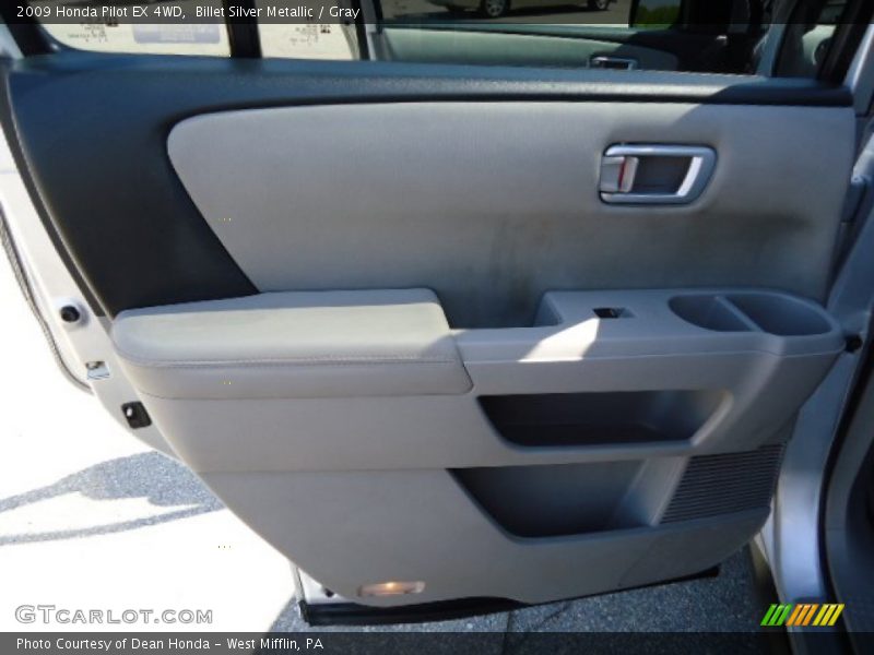 Billet Silver Metallic / Gray 2009 Honda Pilot EX 4WD