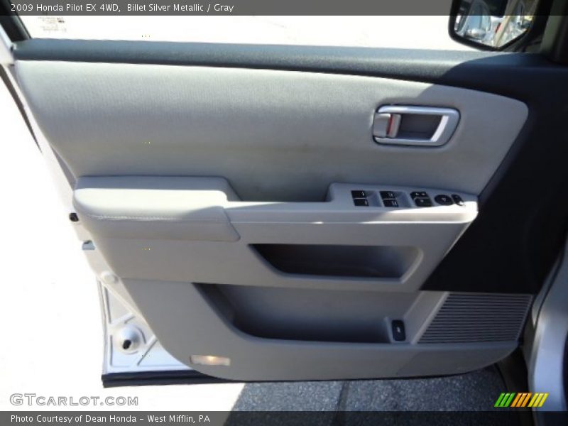 Billet Silver Metallic / Gray 2009 Honda Pilot EX 4WD