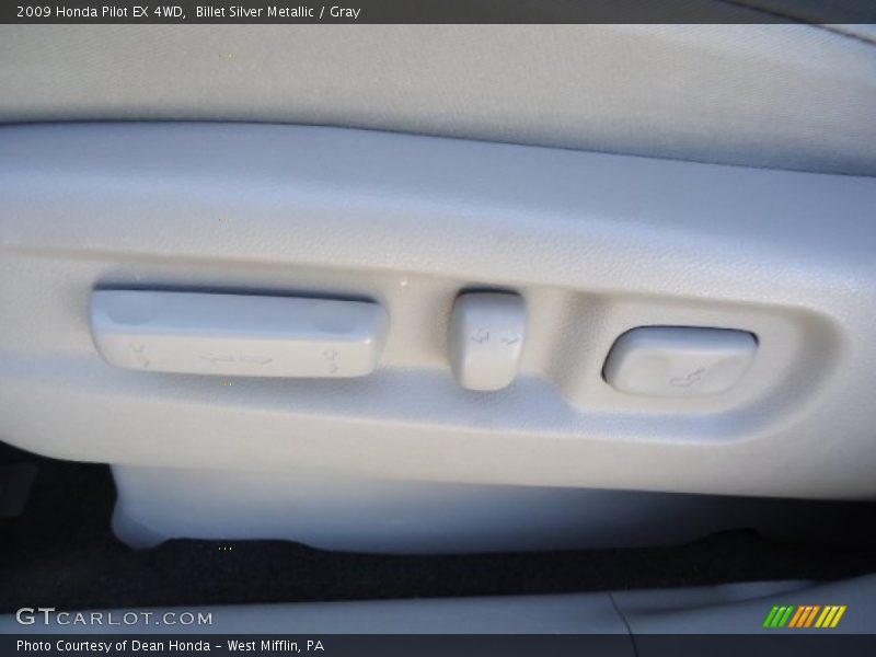 Billet Silver Metallic / Gray 2009 Honda Pilot EX 4WD