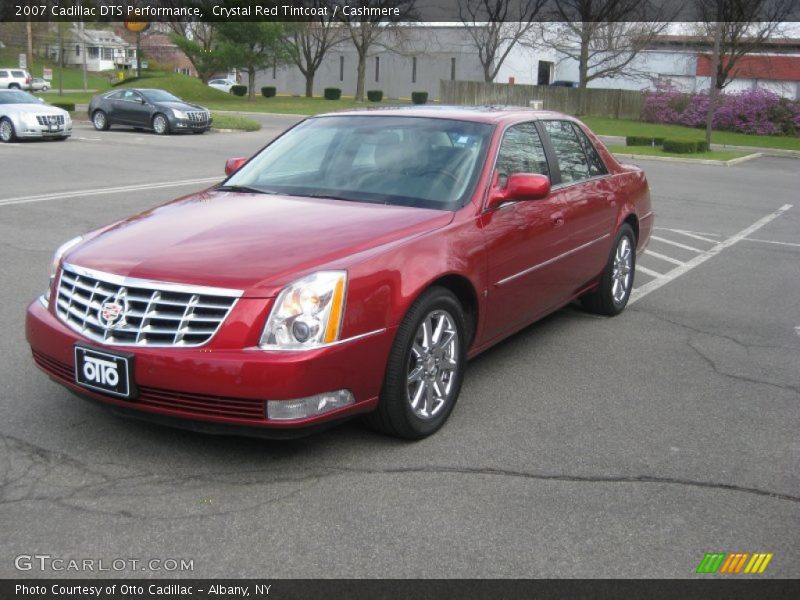 Crystal Red Tintcoat / Cashmere 2007 Cadillac DTS Performance