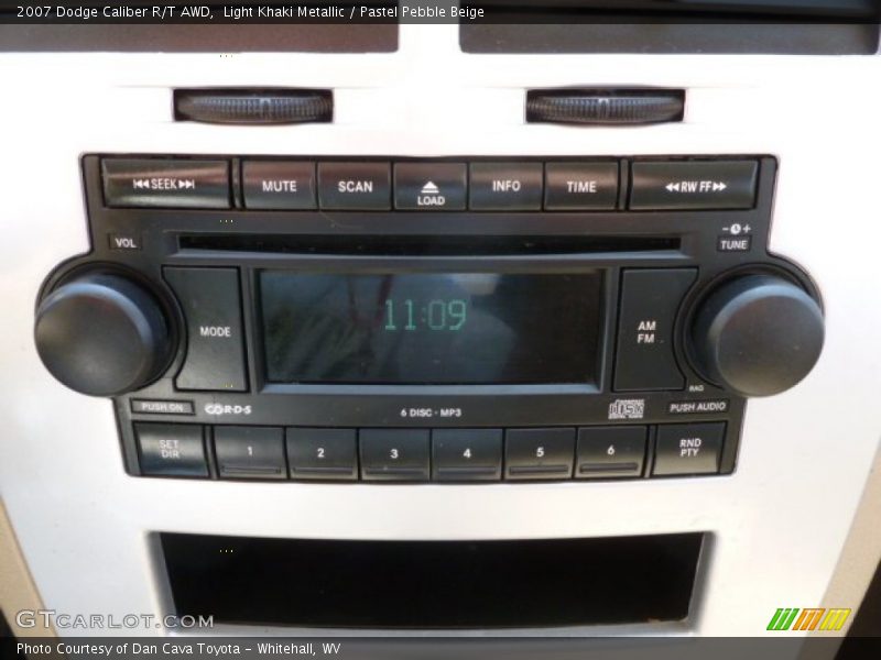 Light Khaki Metallic / Pastel Pebble Beige 2007 Dodge Caliber R/T AWD