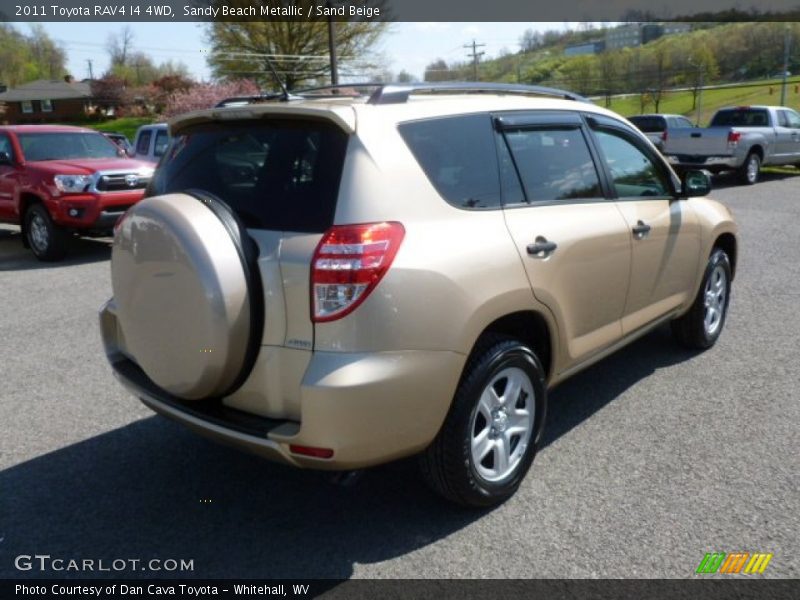 Sandy Beach Metallic / Sand Beige 2011 Toyota RAV4 I4 4WD