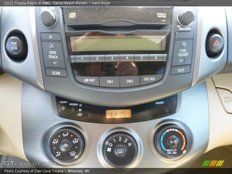 Sandy Beach Metallic / Sand Beige 2011 Toyota RAV4 I4 4WD