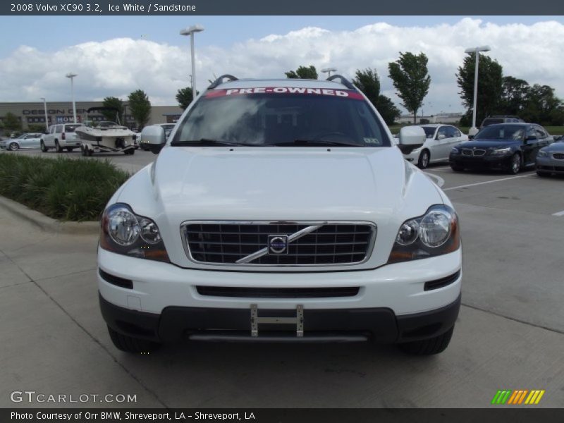 Ice White / Sandstone 2008 Volvo XC90 3.2