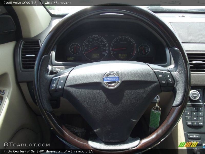 Ice White / Sandstone 2008 Volvo XC90 3.2