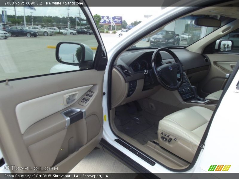 Ice White / Sandstone 2008 Volvo XC90 3.2