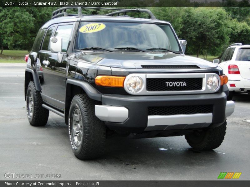 Black Diamond / Dark Charcoal 2007 Toyota FJ Cruiser 4WD