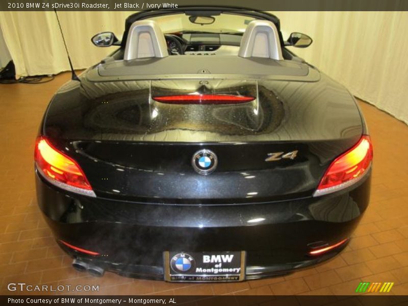 Jet Black / Ivory White 2010 BMW Z4 sDrive30i Roadster
