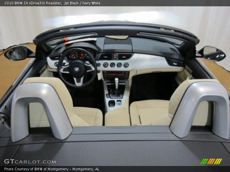Jet Black / Ivory White 2010 BMW Z4 sDrive30i Roadster