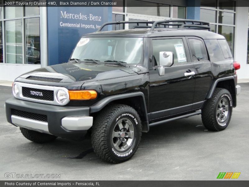 Black Diamond / Dark Charcoal 2007 Toyota FJ Cruiser 4WD