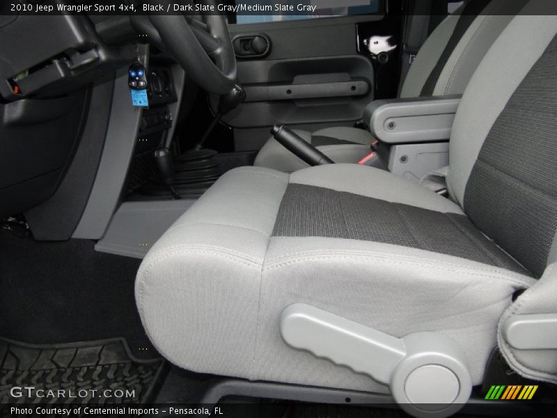 Black / Dark Slate Gray/Medium Slate Gray 2010 Jeep Wrangler Sport 4x4