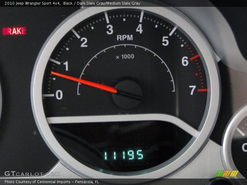 Black / Dark Slate Gray/Medium Slate Gray 2010 Jeep Wrangler Sport 4x4