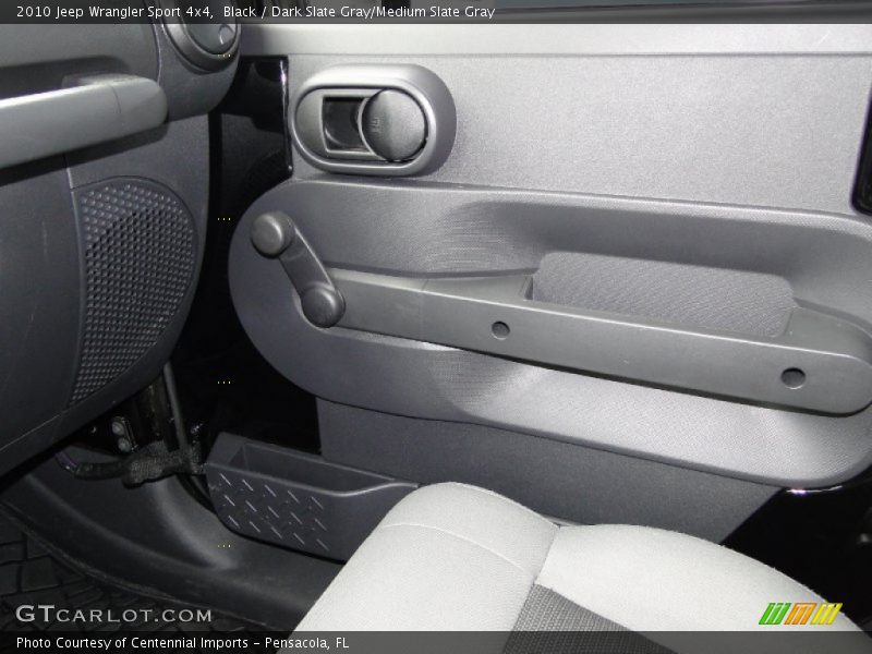 Black / Dark Slate Gray/Medium Slate Gray 2010 Jeep Wrangler Sport 4x4
