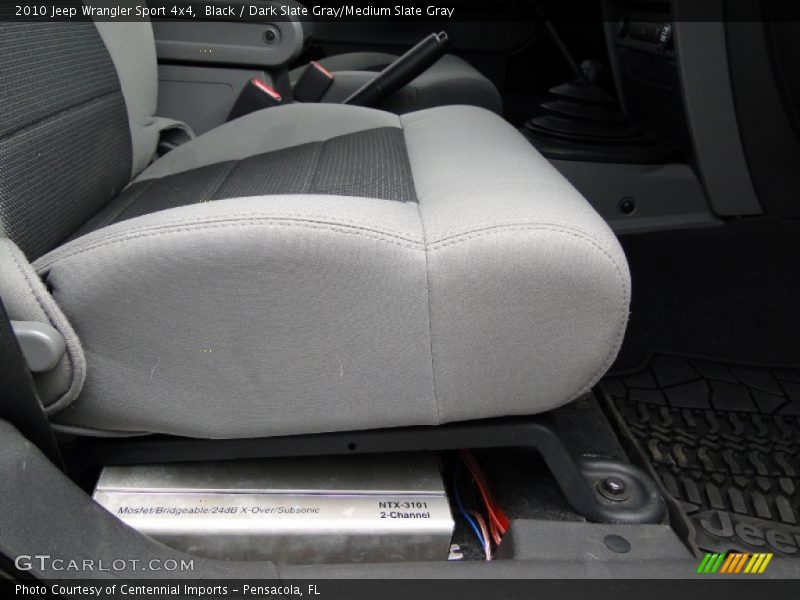 Black / Dark Slate Gray/Medium Slate Gray 2010 Jeep Wrangler Sport 4x4