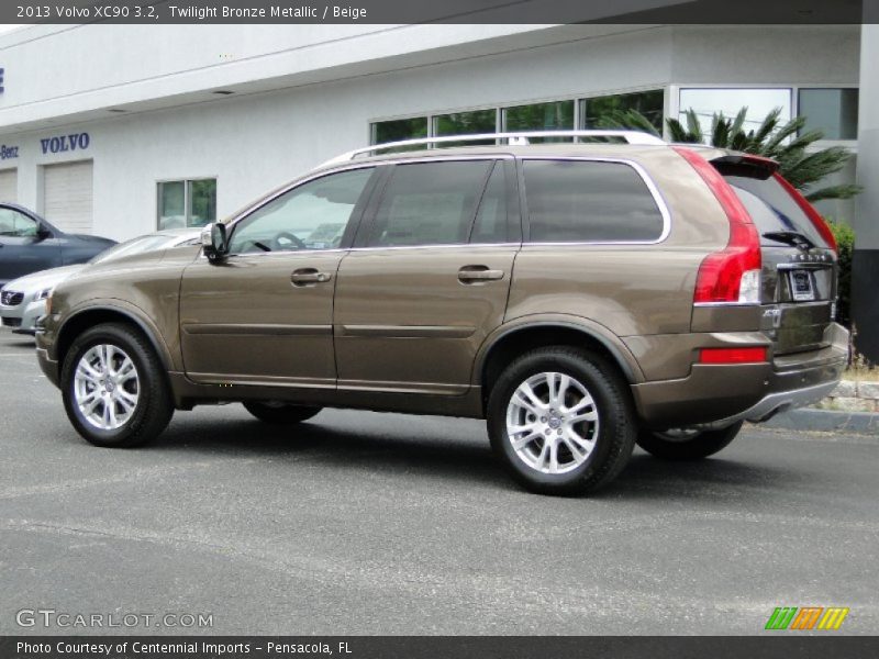 Twilight Bronze Metallic / Beige 2013 Volvo XC90 3.2