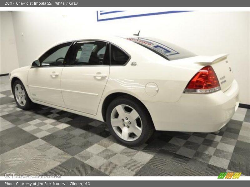 White / Gray 2007 Chevrolet Impala SS