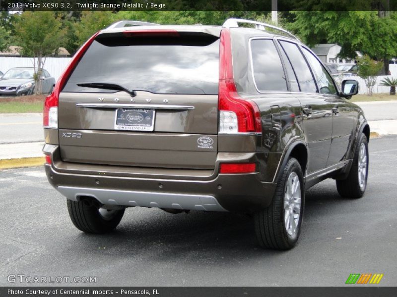 Twilight Bronze Metallic / Beige 2013 Volvo XC90 3.2