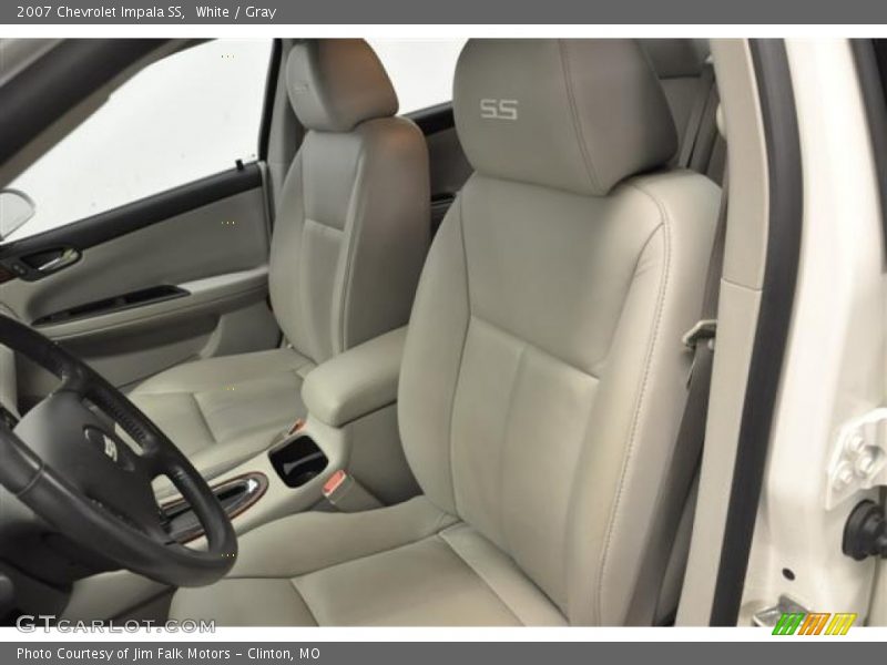 White / Gray 2007 Chevrolet Impala SS