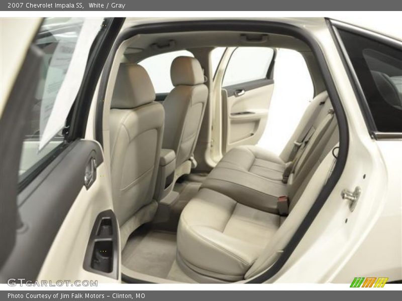 White / Gray 2007 Chevrolet Impala SS