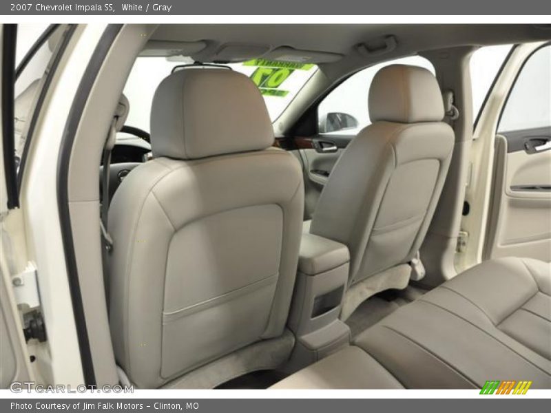 White / Gray 2007 Chevrolet Impala SS