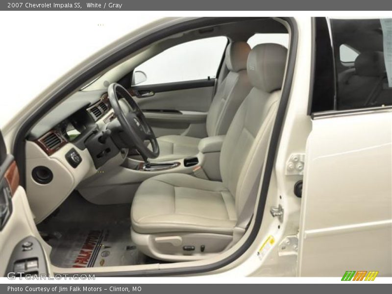 White / Gray 2007 Chevrolet Impala SS