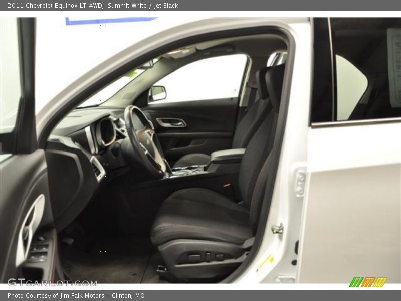 Summit White / Jet Black 2011 Chevrolet Equinox LT AWD