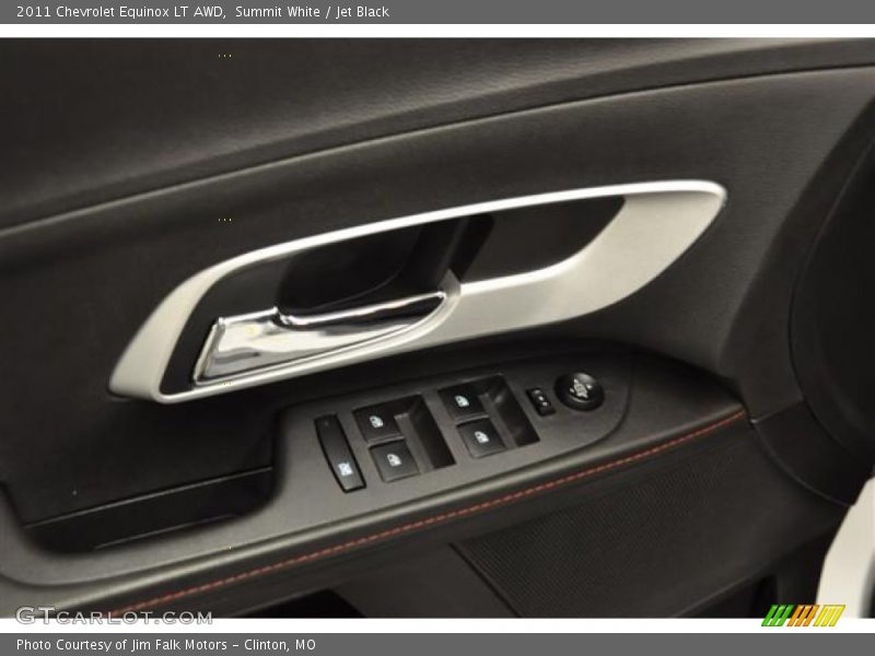 Summit White / Jet Black 2011 Chevrolet Equinox LT AWD