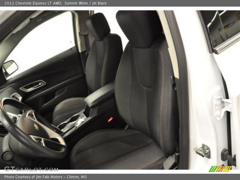 Summit White / Jet Black 2011 Chevrolet Equinox LT AWD