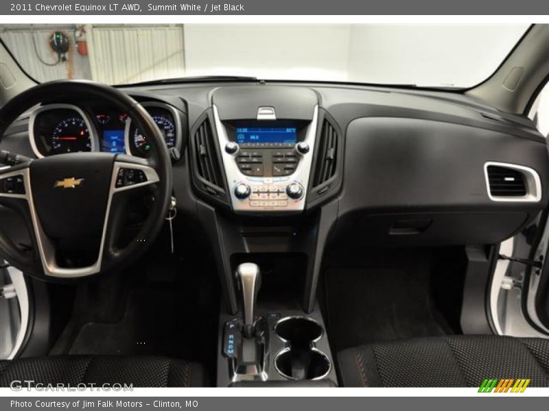 Summit White / Jet Black 2011 Chevrolet Equinox LT AWD
