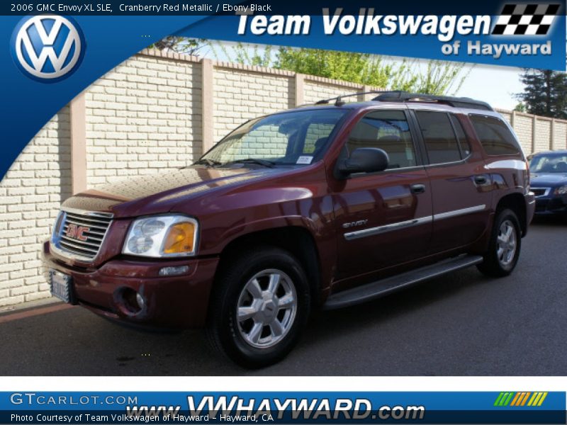 Cranberry Red Metallic / Ebony Black 2006 GMC Envoy XL SLE