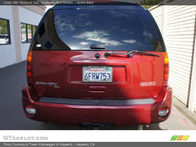 Cranberry Red Metallic / Ebony Black 2006 GMC Envoy XL SLE