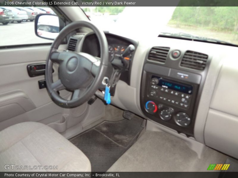 Victory Red / Very Dark Pewter 2006 Chevrolet Colorado LS Extended Cab