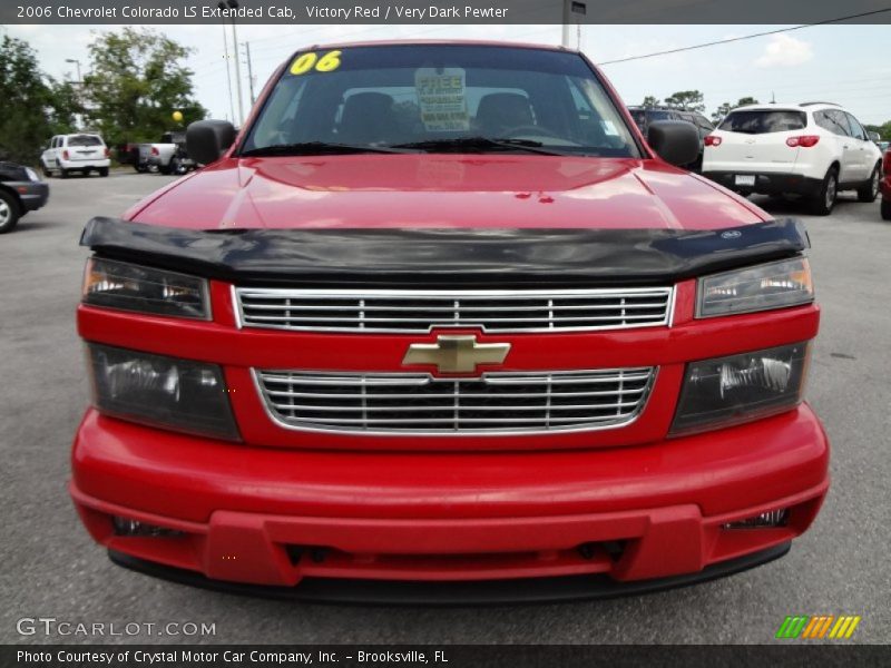 Victory Red / Very Dark Pewter 2006 Chevrolet Colorado LS Extended Cab