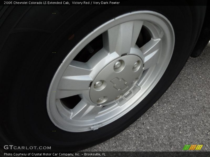 Victory Red / Very Dark Pewter 2006 Chevrolet Colorado LS Extended Cab