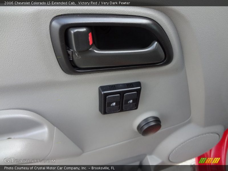 Victory Red / Very Dark Pewter 2006 Chevrolet Colorado LS Extended Cab