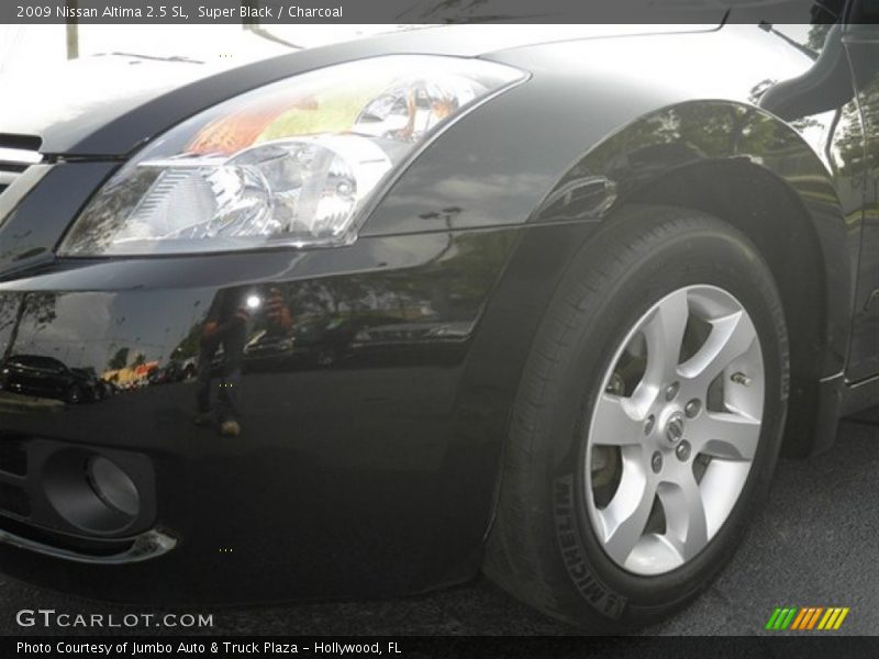 Super Black / Charcoal 2009 Nissan Altima 2.5 SL