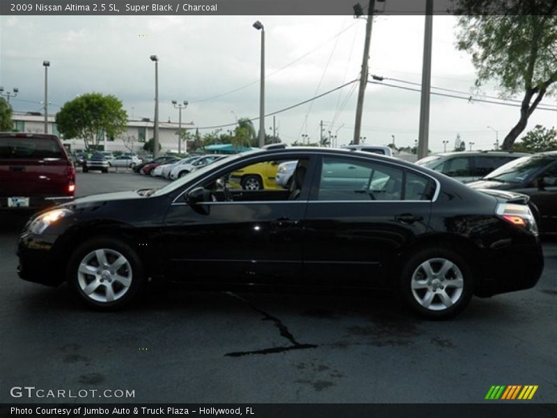 Super Black / Charcoal 2009 Nissan Altima 2.5 SL